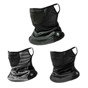 ROCKBROS Pasamontañas Máscara Bicicleta Casco Protector Boca Oreja Colgante Transpirable