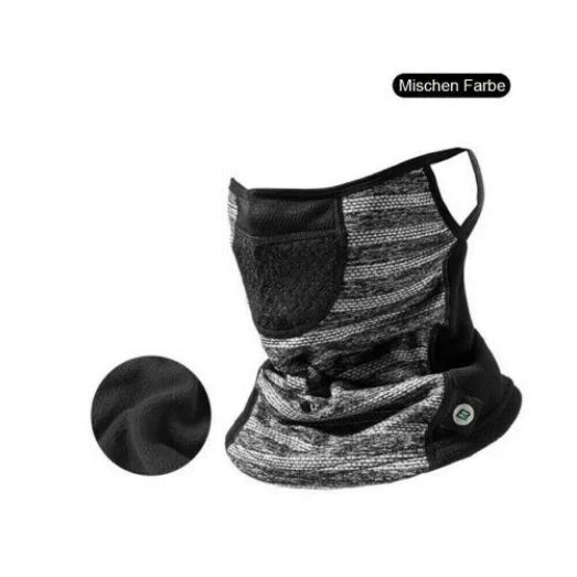 ROCKBROS Pasamontañas Máscara Bicicleta Casco Protector Boca Oreja Colgante Transpirable - Imagen 8