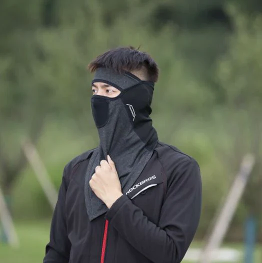 ROCKBROS Medio pasamontañas Bicicleta Máscara Tubo Bufanda Motocicleta Cinta cortaviento - Imagen 7