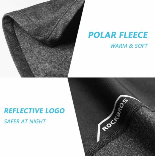 ROCKBROS Medio pasamontañas Bicicleta Máscara Tubo Bufanda Motocicleta Cinta cortaviento - Imagen 4