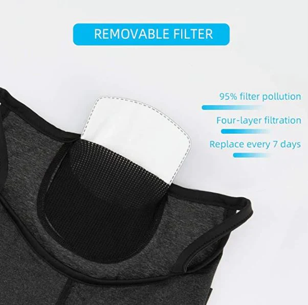 ROCKBROS Pasamontañas Tubular Bufanda Altamente Elástica Transpirable Bufanda Multifuncional UPF 50+ - Imagen 7