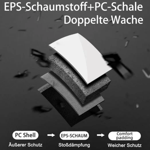 Casco de bicicleta para niños ROCKBROS Casco de seguridad deportivo para niños desmontable - Imagen 3