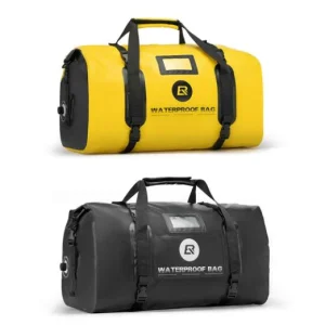 ROCKBROS Bolsa de moto impermeable 20L/40L Bolsa de transporte PVC