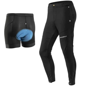 ROCKBROS Culotte acolchado ciclismo carretera MTB hombre