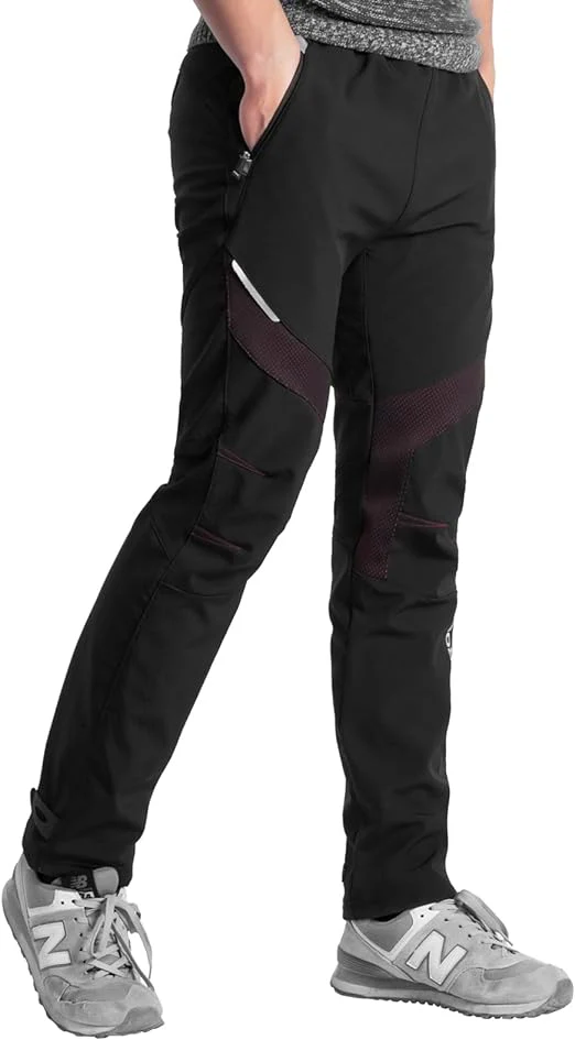 ROCKBROS Pantalones Largos Cortaviento Ciclismo Deportivo Talla M-4XL