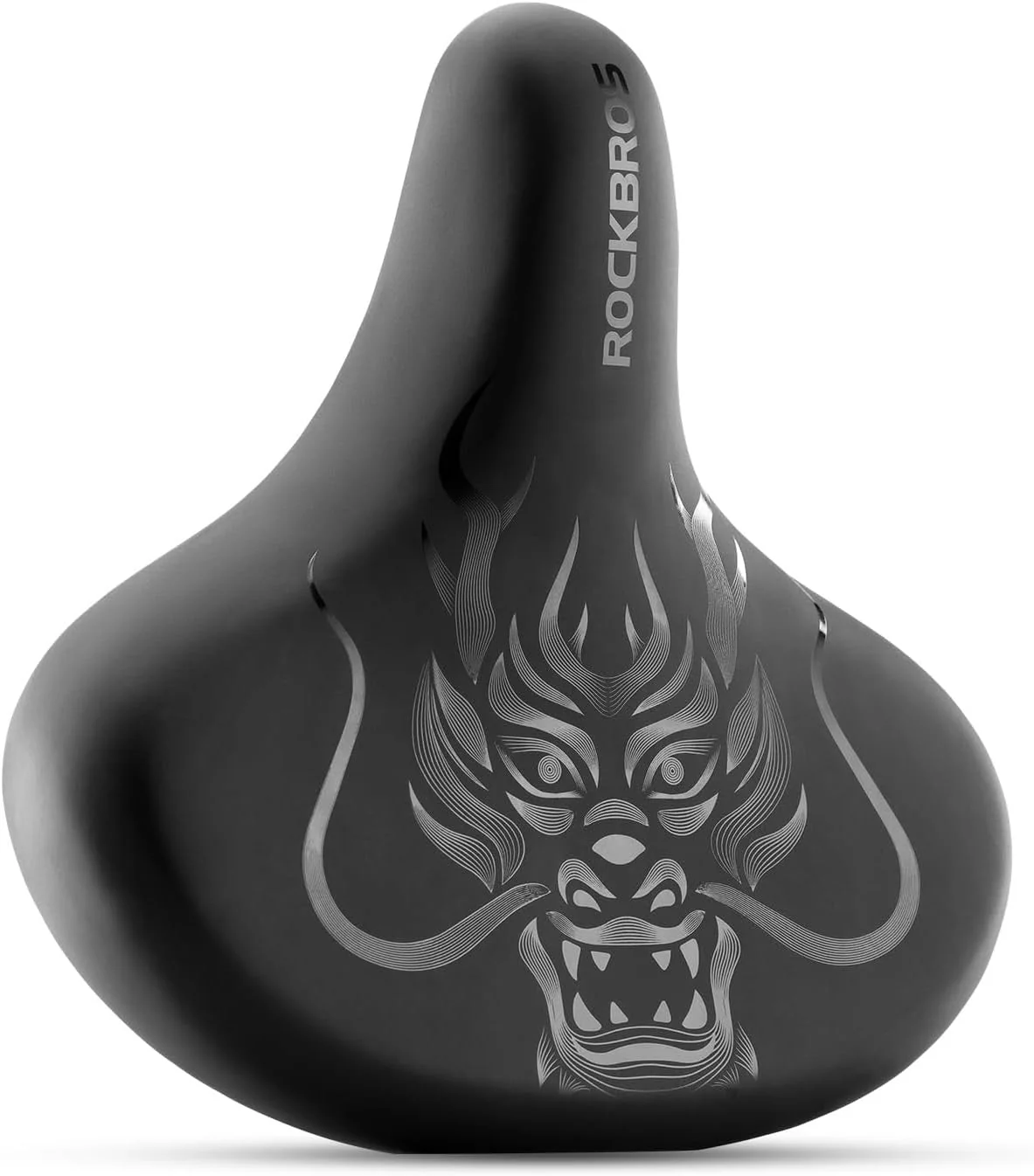 Sillín de bicicleta ROCKBROS cómodo sillín de bicicleta ergonómico ancho para bicicleta de carretera BMX MTB cómodo - Imagen 2