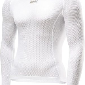 ROCKBROS Camiseta de manga larga para hombre, camiseta funcional de secado rápido, ropa de ciclismo, camiseta de fitness para ciclismo, correr, tenis, senderismo, hombre