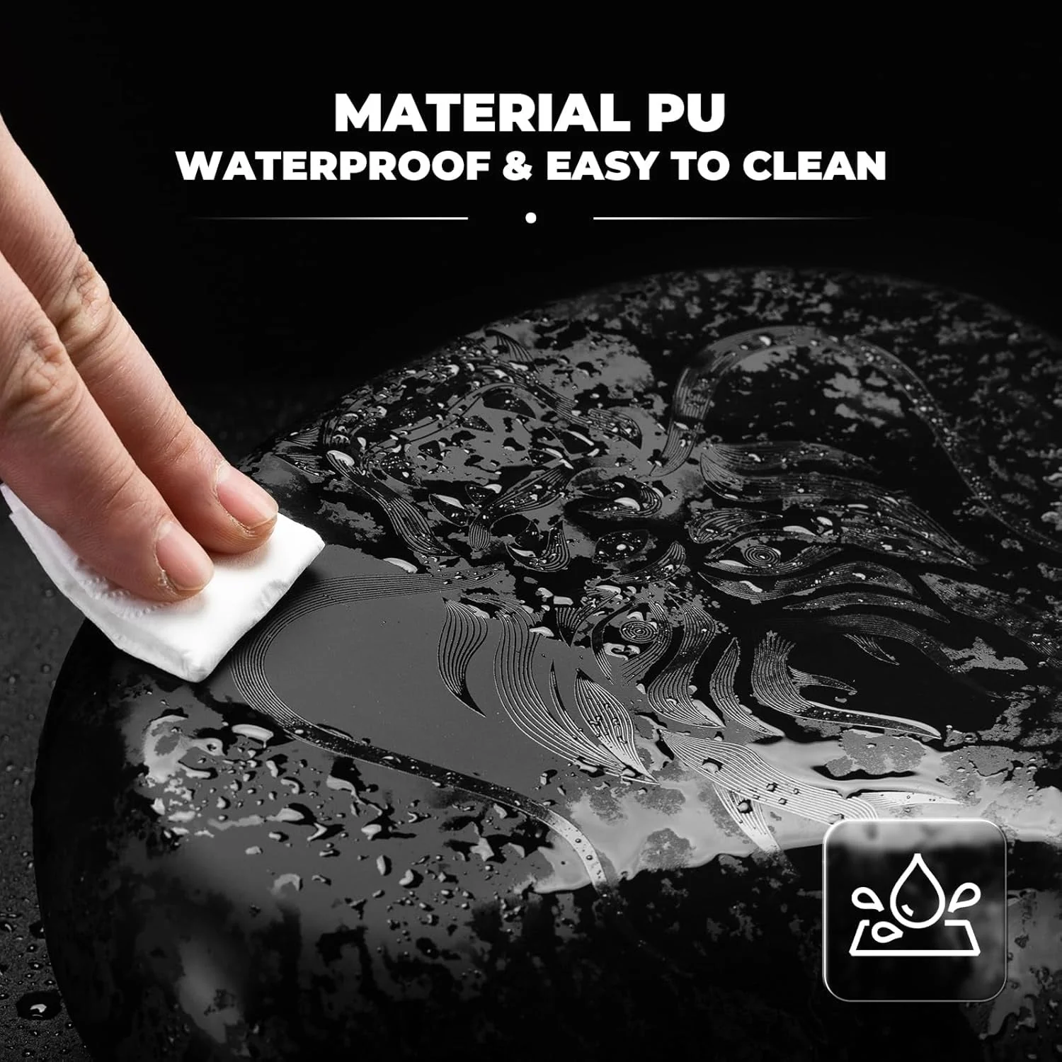 Sillín de bicicleta ROCKBROS cómodo sillín de bicicleta ergonómico ancho para bicicleta de carretera BMX MTB cómodo - Imagen 4