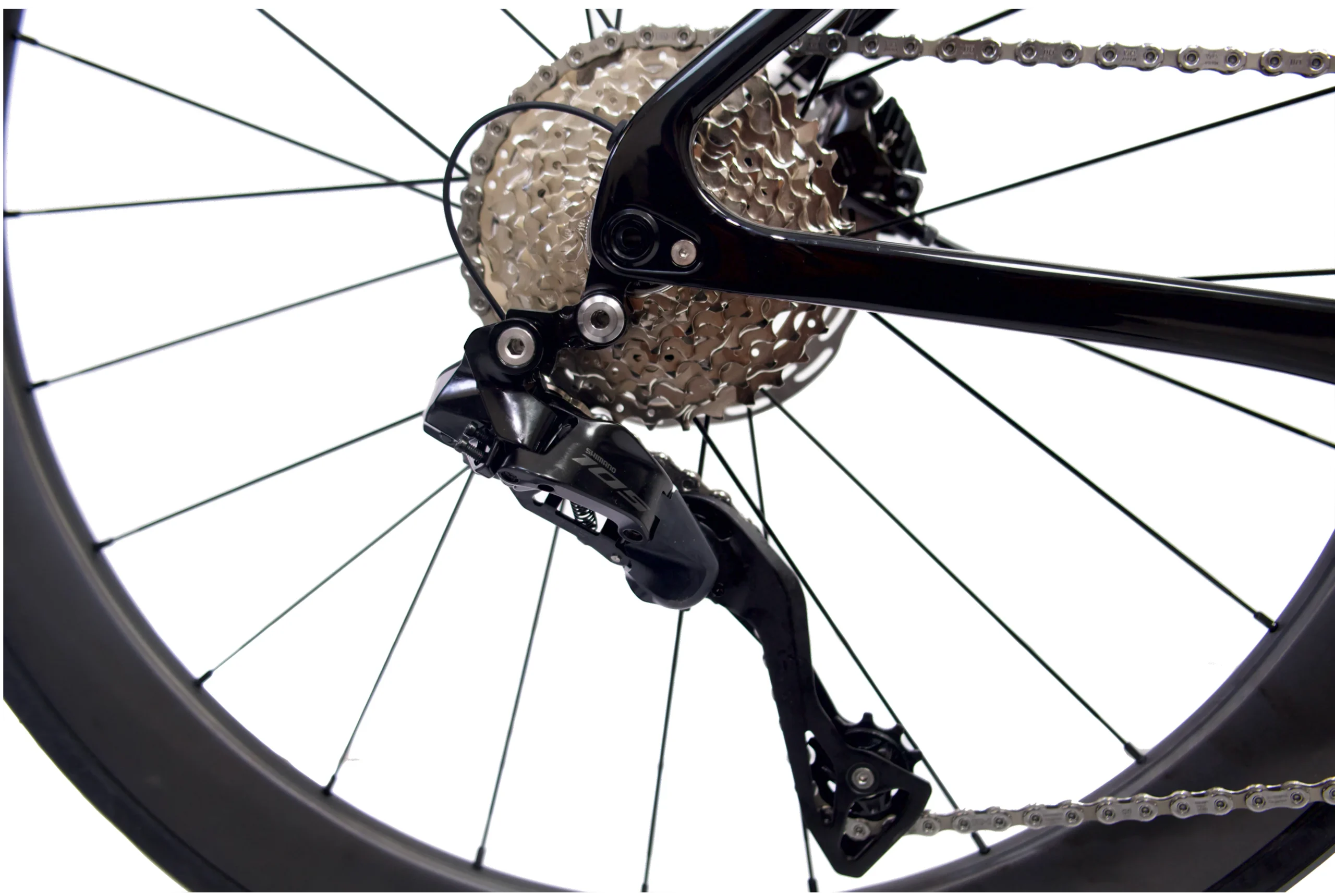 RINOS Bicicleta de carretera de carbono Odin 6.1 700 C Shimano 105 Di2 R7150 24 velocidades - Imagen 5