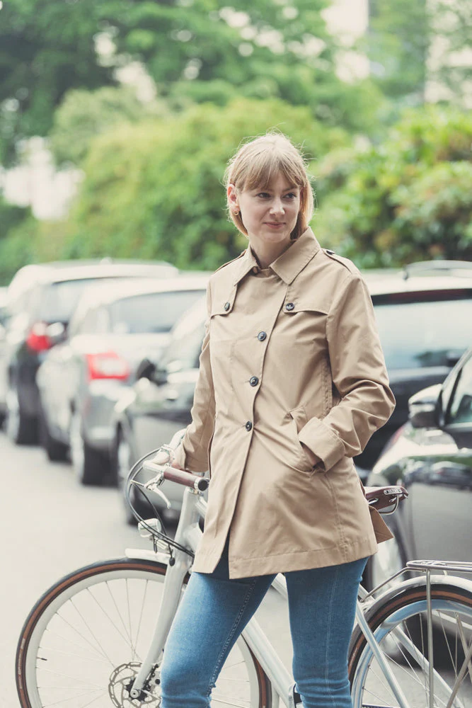 Abrigo de bicicleta Amity Franziska EtaProof mujer - Imagen 5