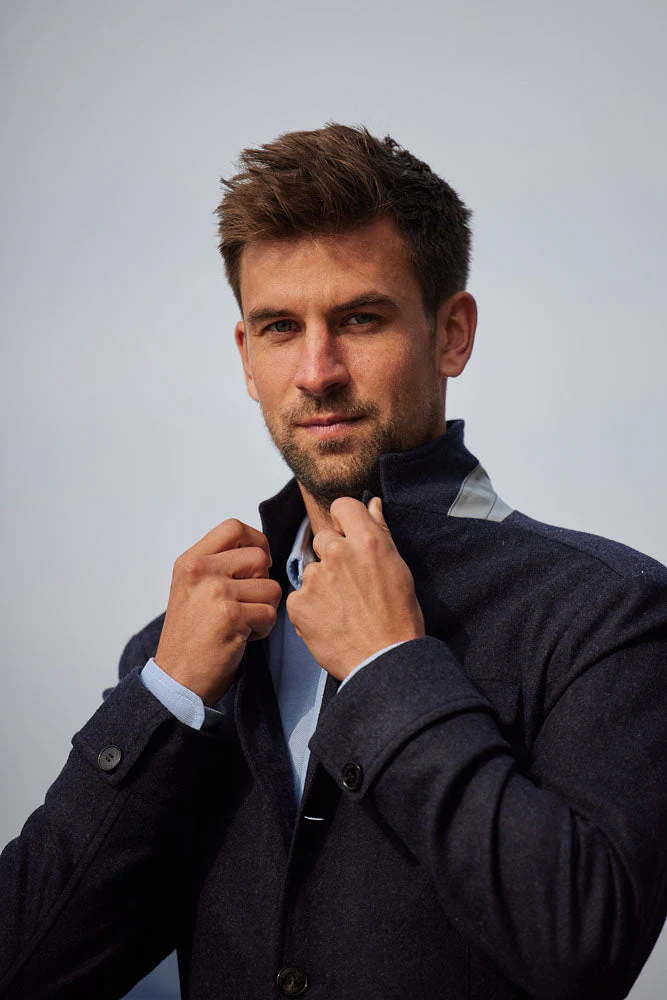 Abrigo ciclista Amity Paul Loden hombre - Imagen 9