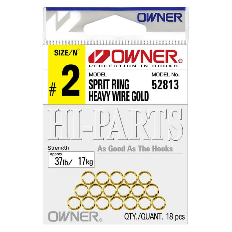 Anilla Owner Split Ring Reg. Wire Gold 52813 // 1, 2, 3, 4 - Imagen 3