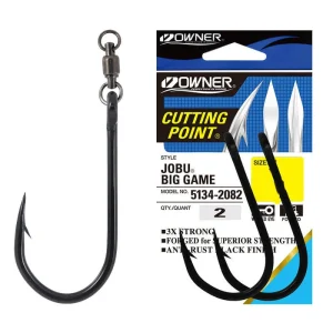 Anzuelo Simple Con Rolling Owner Ball Bearing Jobu Big Game 5134BB // 9/0, 10/0, 11/0