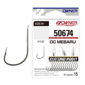 Anzuelo Simple Owner OC Mebaru 50674 // 6, 5, 4, 3