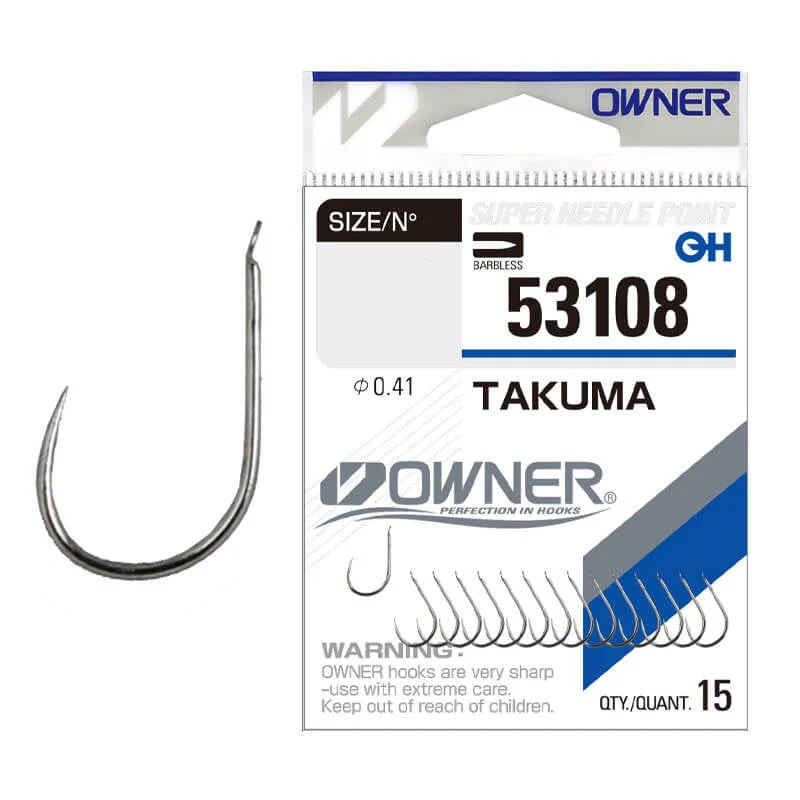 Anzuelo Simple Owner Takuma 53108 // 9, 8