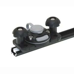 Base Fasten FFR222B Montaje en Rail 'C-shaped track' Borika // Negro