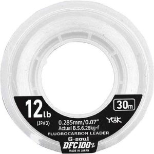 Fluorocarbono Ygk G-Soul // 30m / 0.235mm