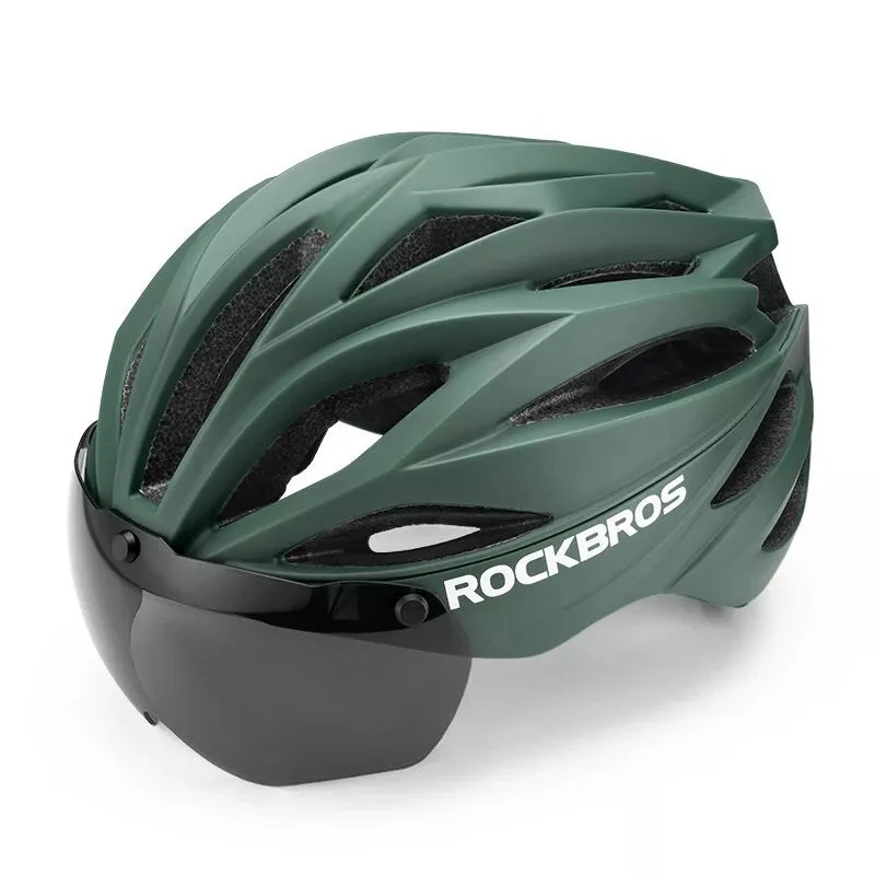 ROCKBROS Casco de bicicleta para adultos con visera magnética extraíble transpirable ajustable para hombres y mujeres 58-62 cm - Imagen 6