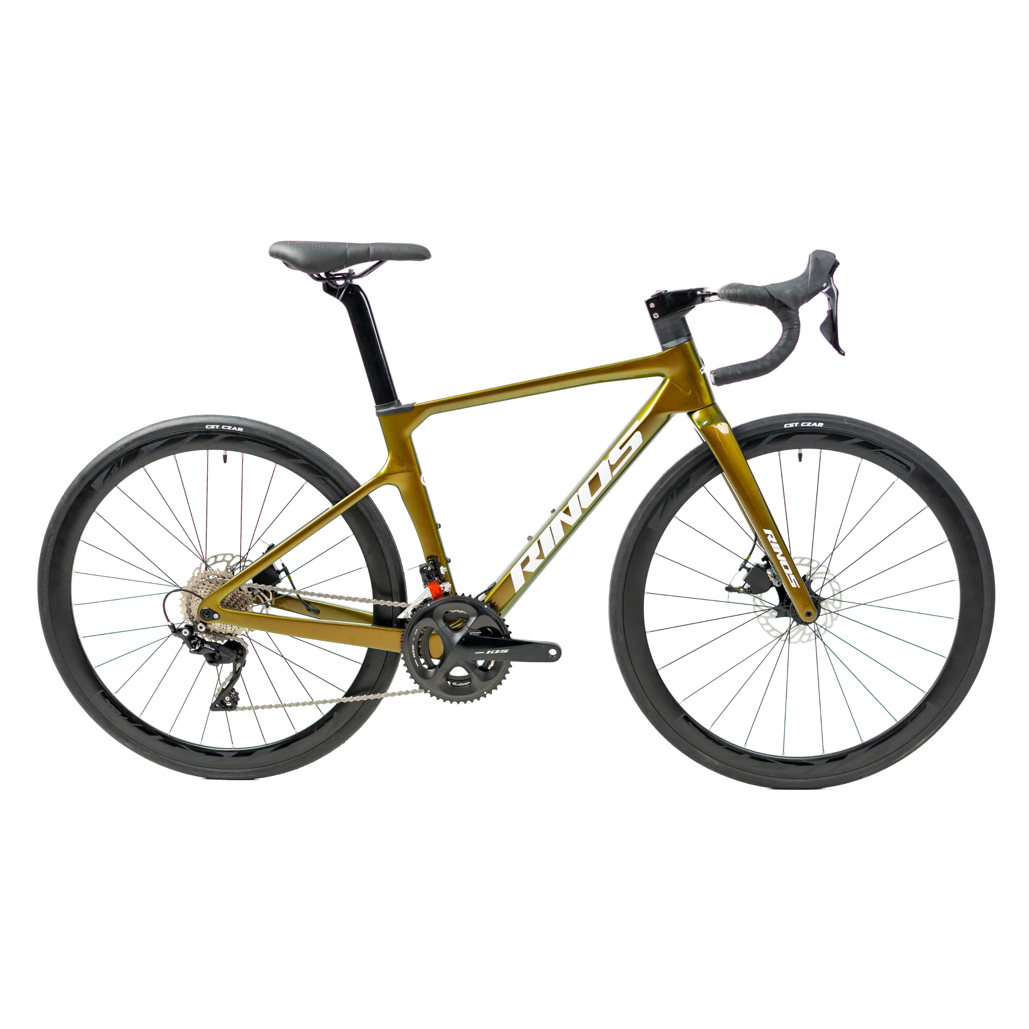 RINOS Bicicleta de carretera de carbono 700C Shimano Ultegra R8000 22 velocidades Odin5.0 - Imagen 3
