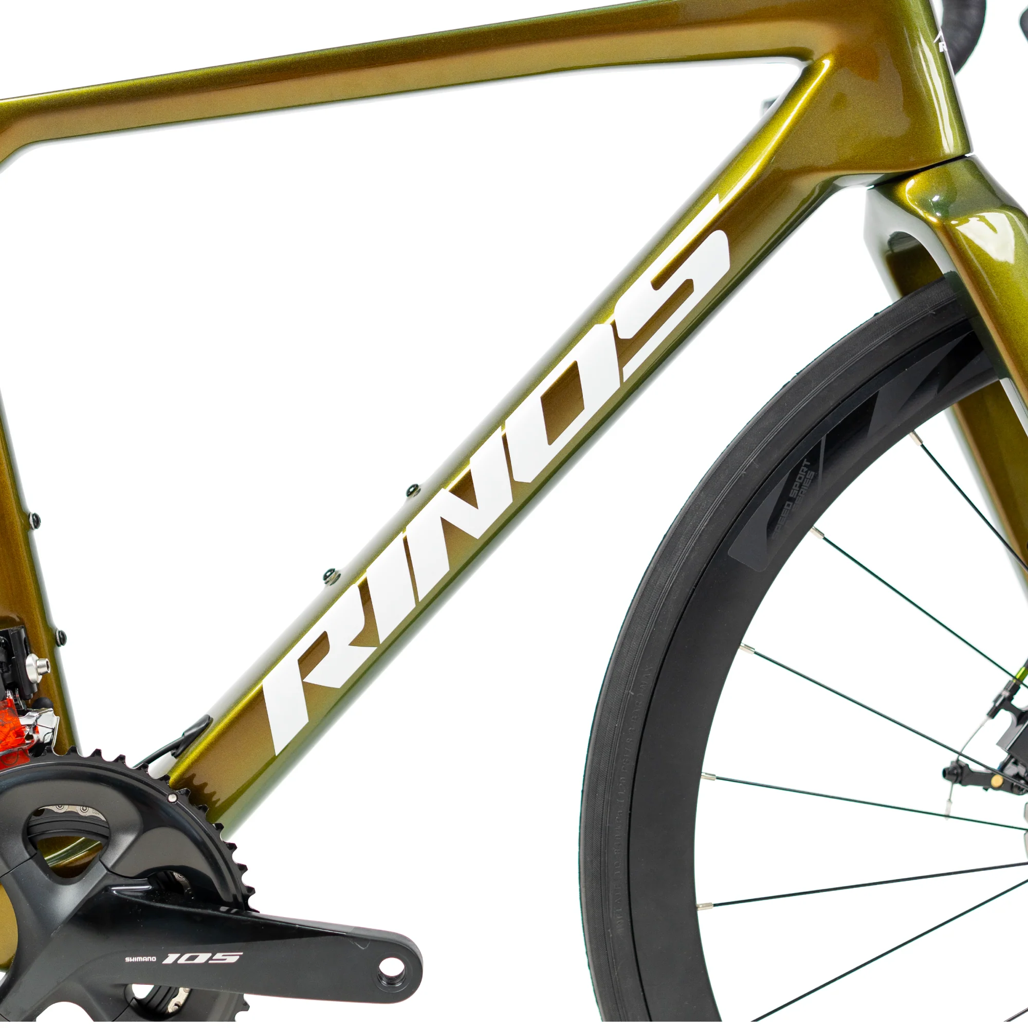 RINOS Bicicleta de carretera de carbono 700C Shimano Ultegra R8000 22 velocidades Odin5.0 - Imagen 4