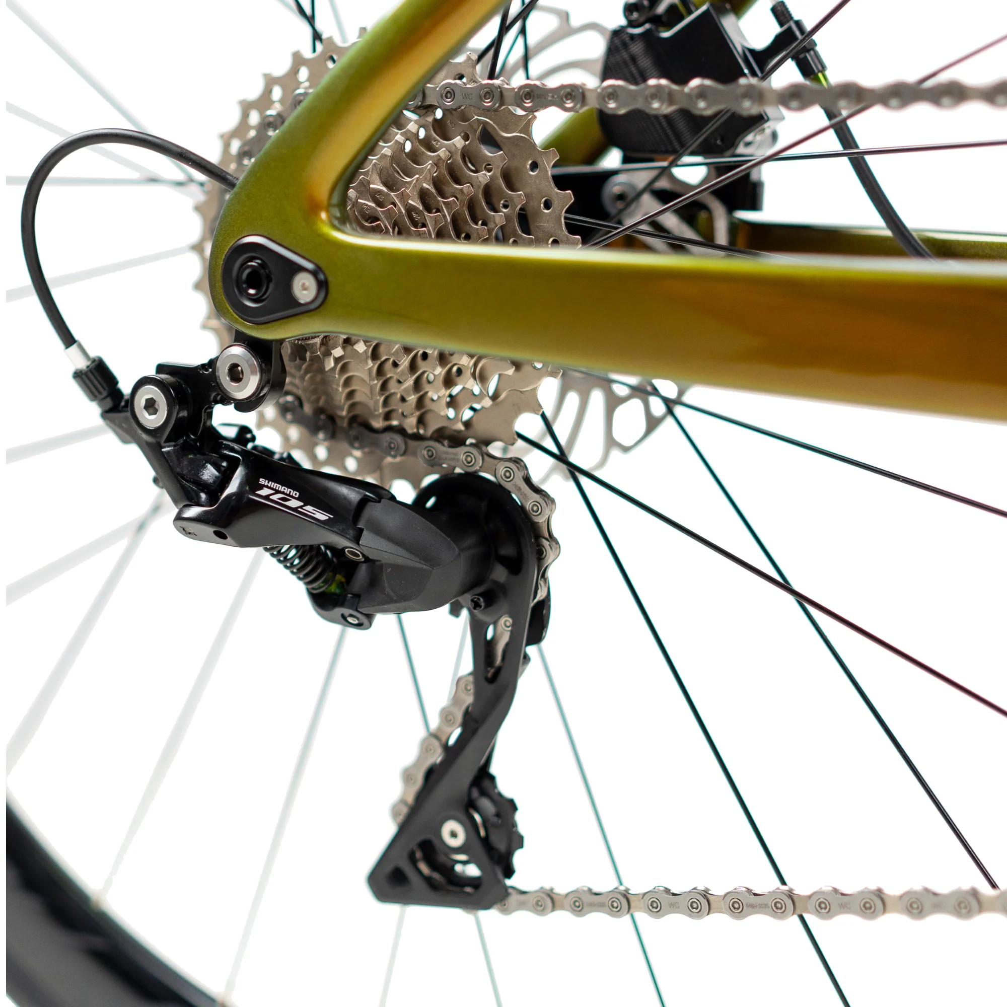 RINOS Bicicleta de carretera de carbono 700C Shimano Ultegra R8000 22 velocidades Odin5.0 - Imagen 5