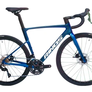 RINOS Bicicleta de carretera de carbono 700C Shimano 105 R7000 22 velocidades Odin3.0