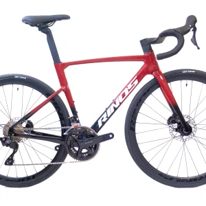 RINOS Bicicleta de carretera de carbono 700C Shimano 105 R7120 24 velocidades Odin4.0