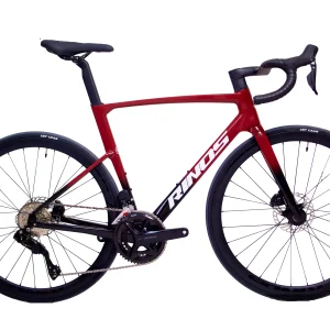 RINOS Bicicleta de carretera de carbono Odin 6 700 C Shimano 105 Di2 R7150 24 velocidades