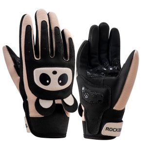 Guantes de ciclismo para niños transpirables y antideslizantes con protección SBR ROCKBROS
