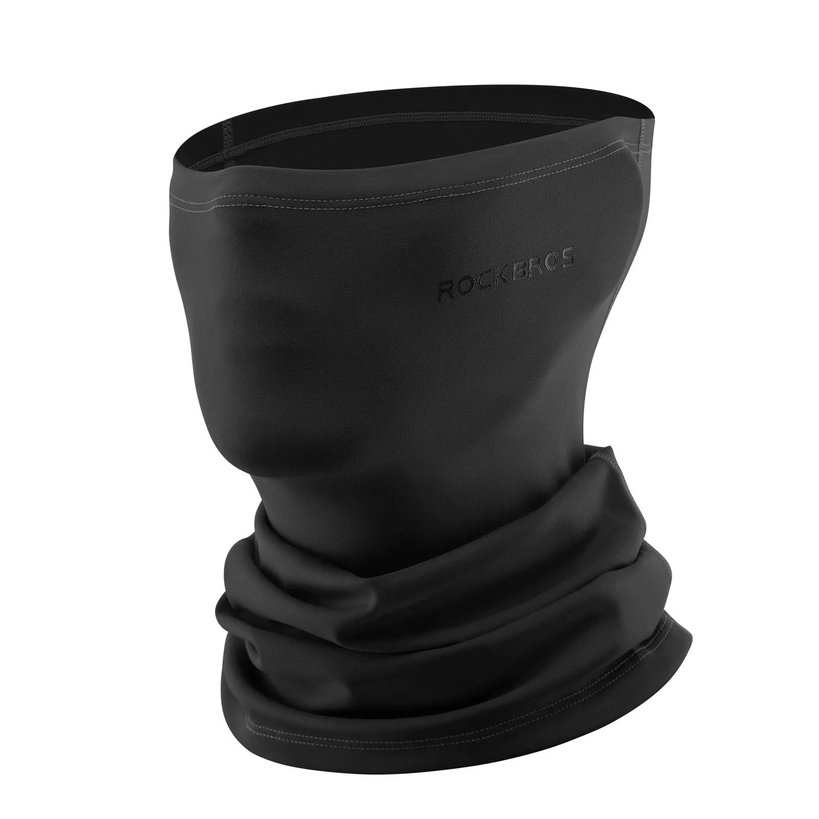 Pasamontañas multifuncional de forro polar, suave, para la cara, bufanda de tubo ROCKBROS - Imagen 3