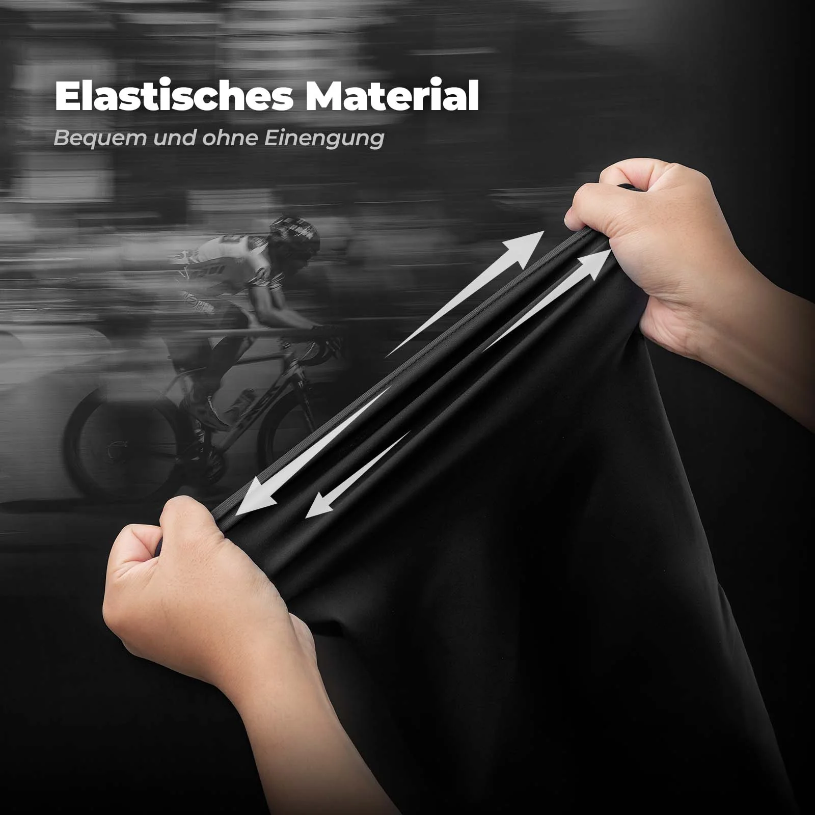 Pasamontañas multifuncional de forro polar, suave, para la cara, bufanda de tubo ROCKBROS - Imagen 5