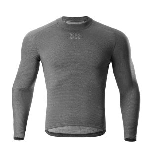 Ropa interior de ciclismo de doble capa, reflectante, con aislamiento térmico, para hombre, ROCKBROS