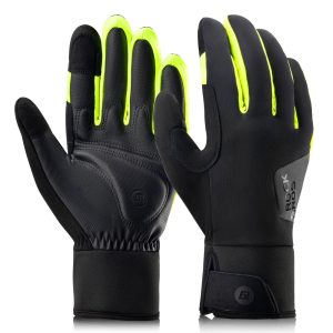 Guantes térmicos para exteriores para ciclismo y esquí, compatibles con pantallas táctiles, ROCKBROS