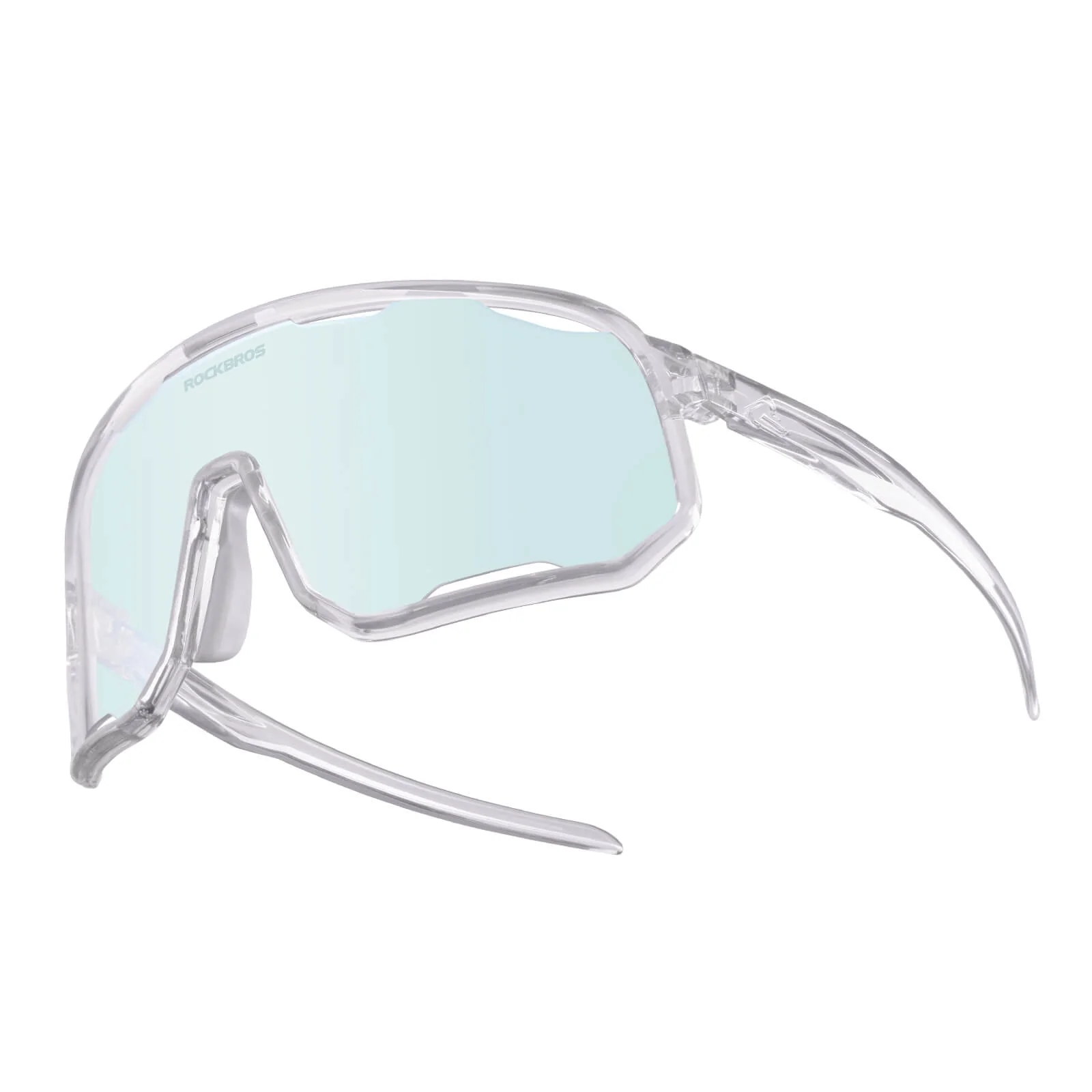 Gafas de ciclismo, gafas de sol fotocromáticas, protección UV, plaquetas nasales intercambiables, mujer/hombre, ROCKBROS - Imagen 3