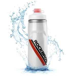Botella de ciclismo de 620 ml, botella deportiva con función de enfriamiento de 5 horas, ROCKBROS
