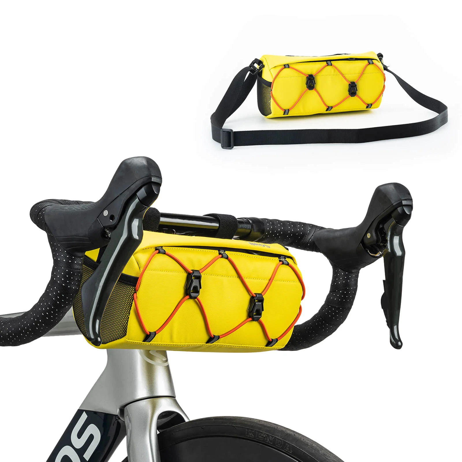 Bolsa para manillar de bicicleta de 2,2 L con bandolera en 6 colores ROCKBROS - Imagen 3