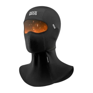 Pasamontañas, protección facial cortavientos para ciclismo, unisex, ROCKBROS