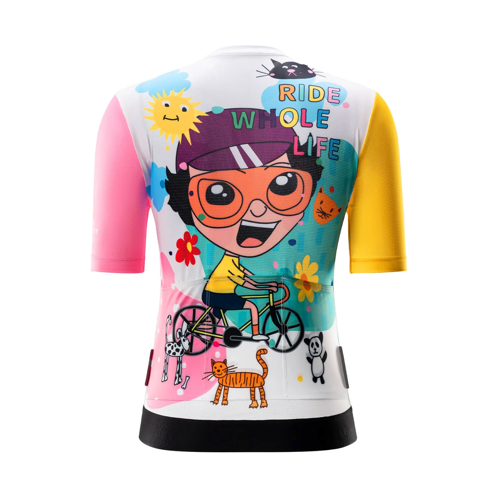 Maillot ciclista de manga corta TVI para mujer, ropa de ciclismo, secado rápido, ROCKBROS - Imagen 3