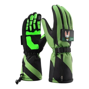 Guantes de ciclismo calefactables de invierno, 3 niveles de calor, tallas M-XL, ROCKBROS