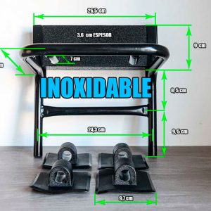 SOPORTE INOX MOTOR PARA PATO