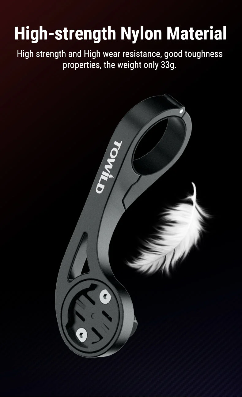 TOWILD AS90 Soporte conectado a manillar para Linterna, GoPro, Garmin. - Imagen 7