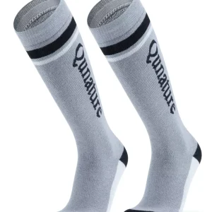 Qunature 1 par de calcetines de esquí, calcetines de esquí unisex para esquí, snowboard, deportes de invierno
