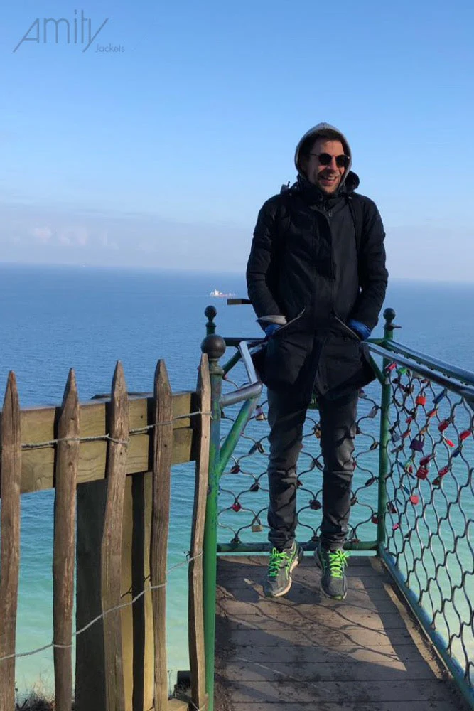 Abrigo de ciclismo Amity Carl EtaProof hombres - Imagen 5