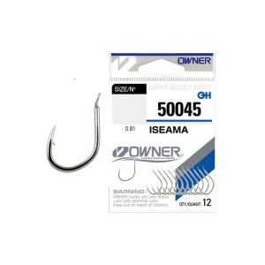Anzuelo Simple Owner Iseama Nickel 50045