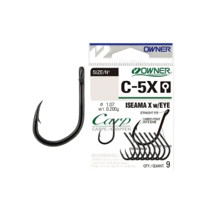 Anzuelo Simple Owner Jobu Big Game 5134 // 7/0, 8/0, 9/0, 10/0, 11/0, 12/0