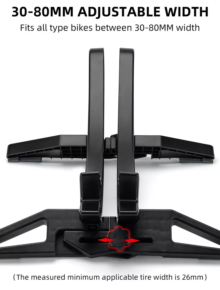 Caballete central para bicicletas ROCKBROS para todas las ruedas MTB de 2,6-8 cm de ancho - Imagen 7
