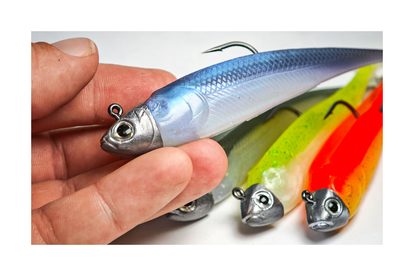 R-FATLOW 135 Combo Montado – Anzuelo BKK 5/0 | 9g y 15g - Imagen 4