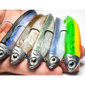 R-SHAD 130 Combo Montado – Anzuelo BKK 5/0 | 9g y 15g