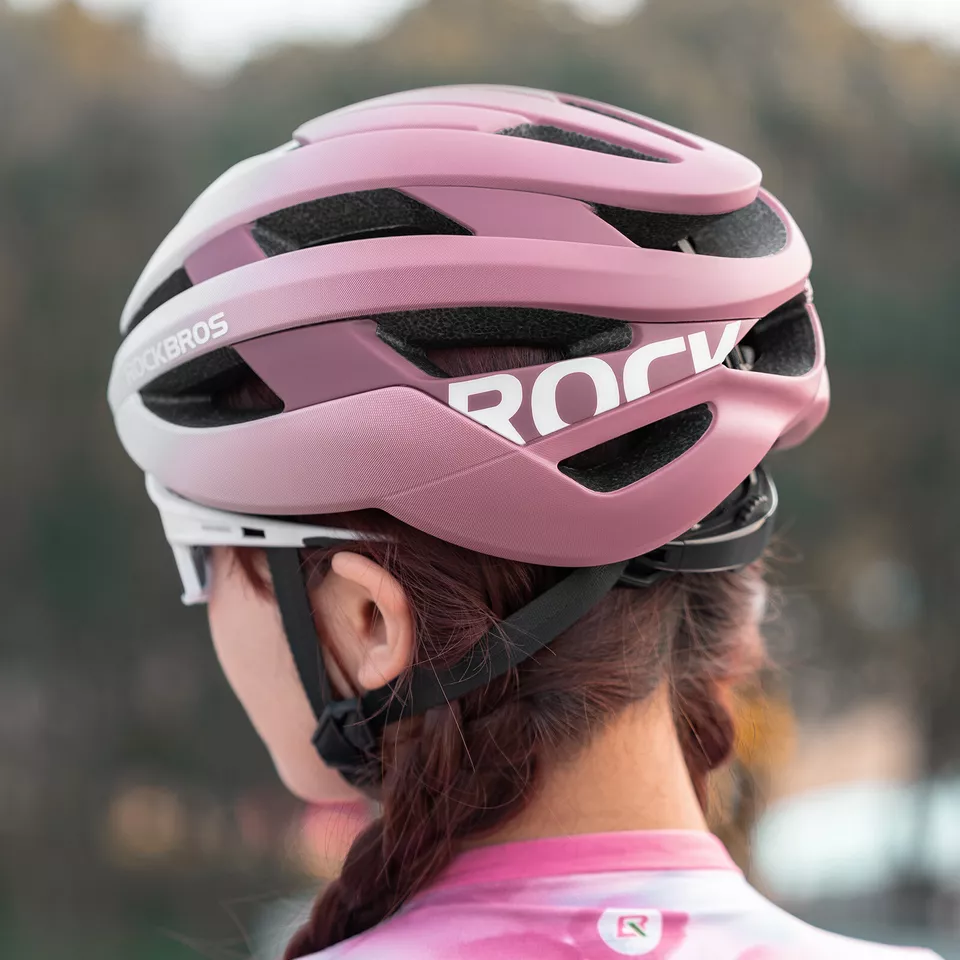 ROCKBROS casco de bicicleta casco de ciclismo casco protector unisex para bicicleta de montaña casco de bicicleta de carretera - Imagen 8