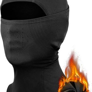 Qunature Pasamontañas Pasamontañas Máscara de esquí de Invierno Máscara Facial Transpirable a Prueba de Viento M/L para Deportes al Aire Libre Esquí Ciclismo Snowboard Motociclismo Mujeres/Hombres